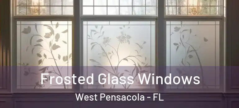  Frosted Glass Windows West Pensacola - FL