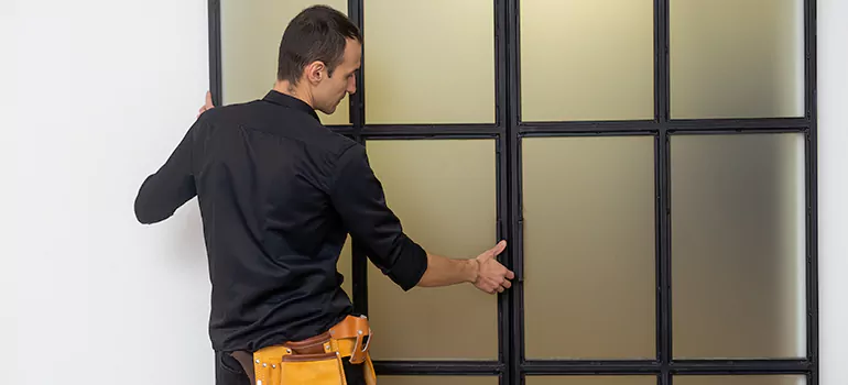 Patio French door installation in West Pensacola, FL