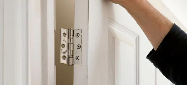 Bathroom Stall Door Hinge Repair in West Pensacola, FL