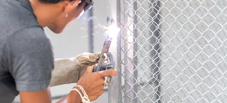 Commercial Mesh Door Repair in West Pensacola, FL